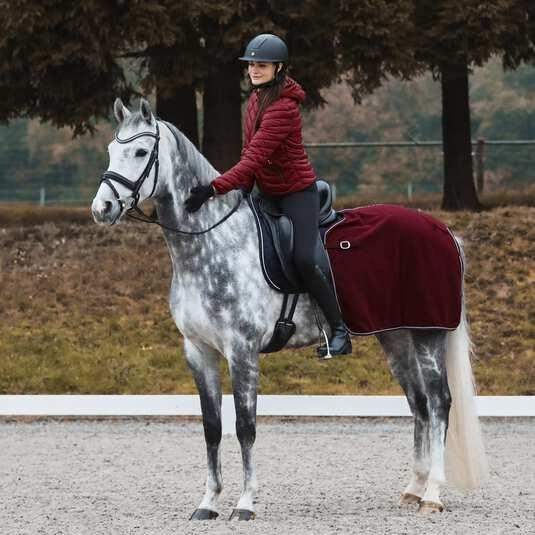 Półderka polarowa Kiel burgundowa, Horze