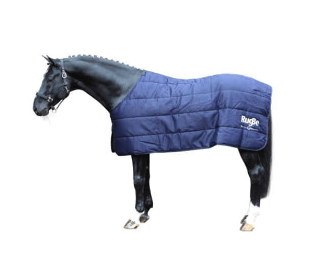 Podderka stajenna RugBe 2in1, granatowy, Covalliero