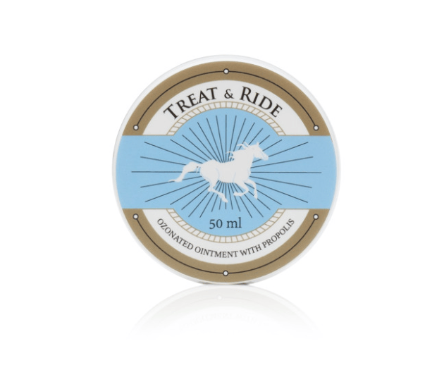 TREAT&amp;RIDE ozonowa maść z propolisem 50ml