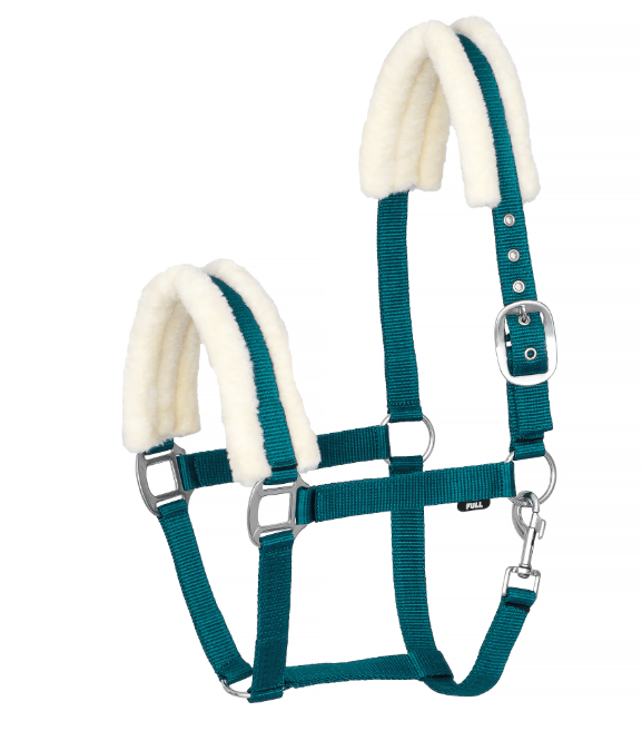 Kantar z futerkiem turkusowy START MinkPadded