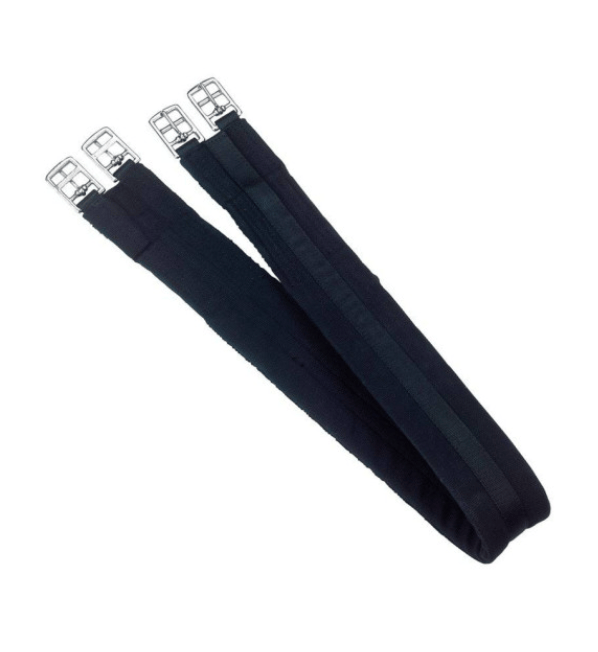 Popręg bawełniany, czarny, Covalliero